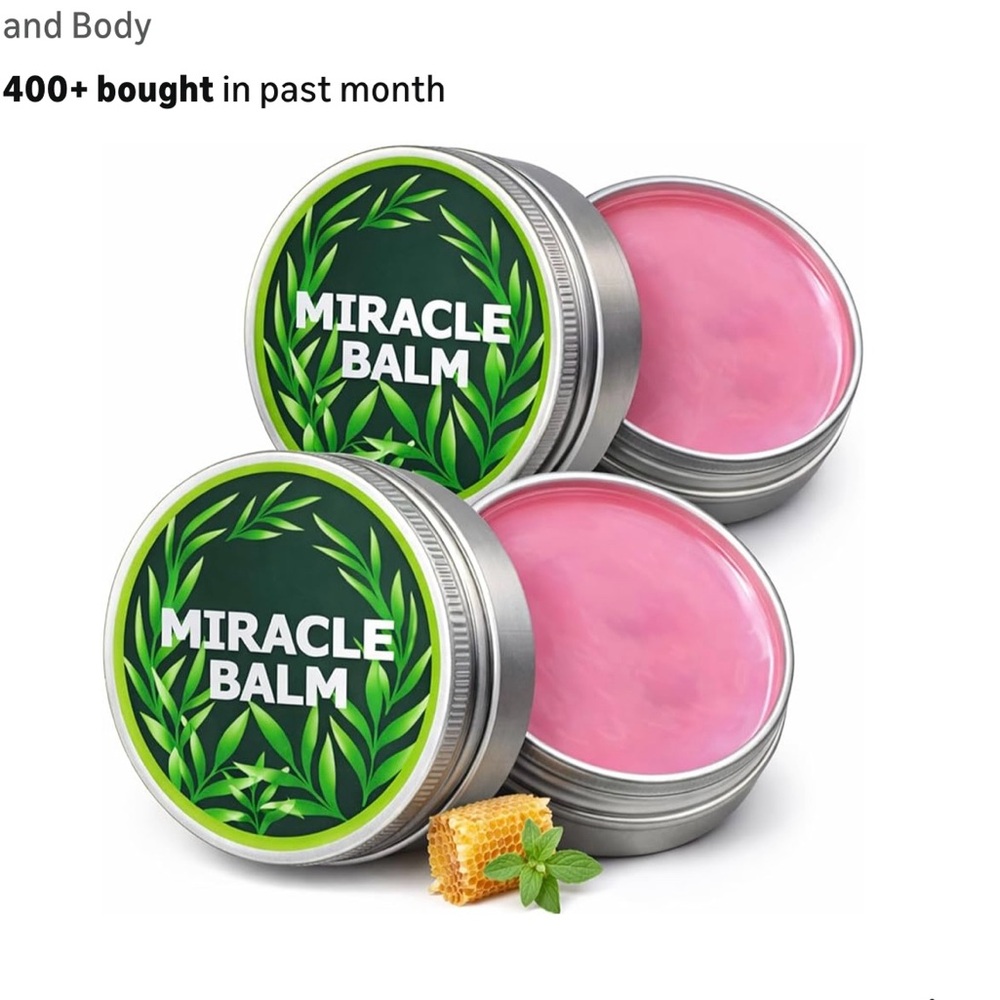 Miracle Pink Nourishing Body Balm - Hydrating Skin Salve